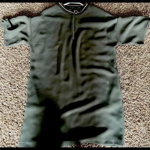 Olive Green Zara Shirt dress with pockets  - Size S